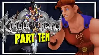KINGDOM HEARTS 2 - Part 10 - A FIERY ENCOUNTER WITH HADES?! (PS2 Gameplay)