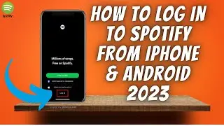 How To Log In To Spotify On Mobile Phone 2023 - iPhone/Android ✅