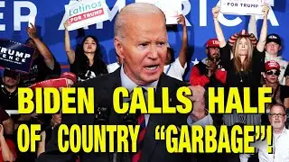 Dems SCRAMBLE To Defend Biden For Calling Trump Supporters “Garbage”!