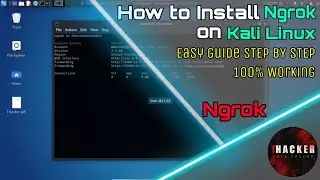 How to install ngrok in kali linux | Kali Linux 2022.3 | Tech Hacker | Ngrok | Android Hacking