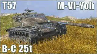 B-C 25t, T57 Heavy & M-VI-Yoh ● WoT Blitz