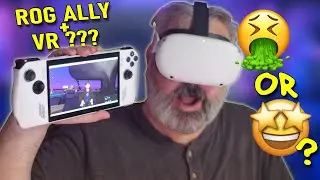 ROG ALLY & VR - Can the ROG ALLY Do VRChat & more, WELL?