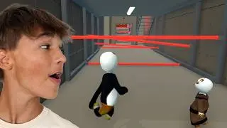 KUNG FU PANDA and MASTER SHIFU ON A SECRET MISSION in HUMAN FALL FLAT