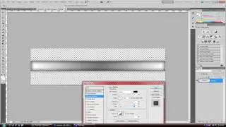 Photoshop Tutorial:: How to make a Metal Bar