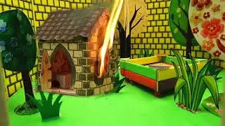 The secret room has been discovered. Evil Hamster burned down the House.