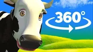 Lola the cow (spanish) - 360° - Farm Songs