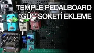 Temple Audio Pedalboard Güç Soketi | Temple Audio Pedalboard Power Socket Diy/Mod