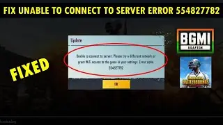 How to Fix Unable to Connect to Server Error in PUBG Mobile or BGMI