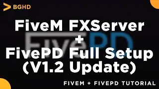 How to make a FiveM and FivePD(V.1.2) Server - Full Setup/Install Tutorial (2020)