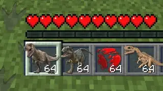 Minecraft DON'T TOUCH JURASSIC WORLD DINOSAUR MOBS MOD / DANGEROUS GOLEM POLICE !! Minecraft Mods