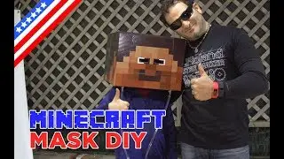 How to make a DIY mask for a Minecraft costume - ep04 - Roland Master Maker