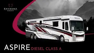 2025 Aspire Luxury Diesel Pusher - Full Product Walkthrough - Entegra Coach