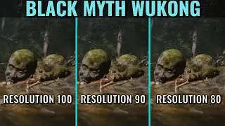 DLSS Resolution slider in Black Myth Wukong doesn't work like it appears - 1440p Benchmark