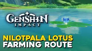 Genshin Impact Nilotpala Lotus Farming Route Nilotpala Lotus Locations