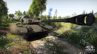 War Thunder | Обзор T32 "Просто конфетка"