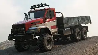 SnowRunner Mods | Voron Grad / Ural Next Heavy Utility Truck | Summer Proving Grounds