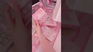 Do you like Sanrio?🩷#unboxing #sanrio #aesthetic #asmr #pc #setup