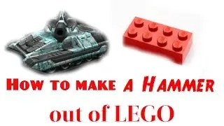 How to make a Hammer from Lego? - Hammer tutorial