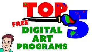Top 5 Best FREE Digital Painting Software 🎨