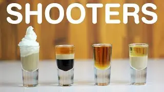 Bartender drinks 5 shots!