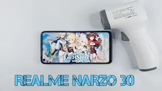 Realme Narzo 30 Test Game Genshin Impact | 6GB Ram, Helio G95, Heat Test