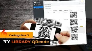 Library QRcode di Codeigniter 3