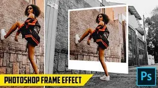 Create a Photo Frame Effect - Photoshop ideas for Instagram