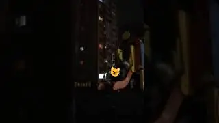 не было возможности взять маску на прогулку, зато покаталась с горки) 