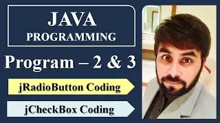 Java GUI Programs 2 & 3 | jRadioButton | jCheckBox | isSelected() Function | CBSE Class XII IP |