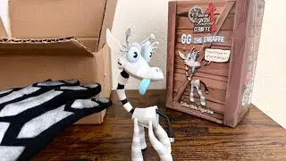 Unboxing G.G. the Giraffe Figurine Video - The Spine from Steam Powered Giraffe