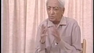 On the problem of livelihood | J. Krishnamurti
