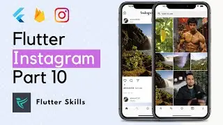 Flutter Instagram Clone: Explore Screen UI with Firebase