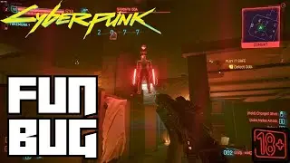 Cyberpunk 2077 - Funny Bug: Oda-Laser Mantis Claws Floating in Mid-Air (Main Storyline Play It Safe)
