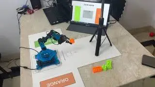 Robot Arm with Computer Vision Demo