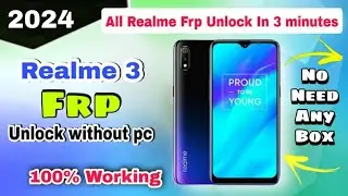 All Realme Phones | Realme 3/3Pro Google Account Bypass | 100% Working Latest 2024 | Ravitech