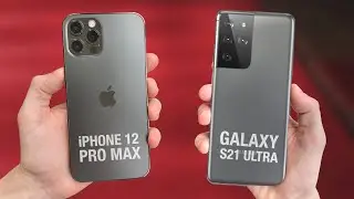 Samsung Galaxy S21 Ultra vs iPhone 12 Pro Max - Specs, Camera, Battery & Price Comparison