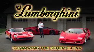 THREE Generations of V12 Lamborghinis!