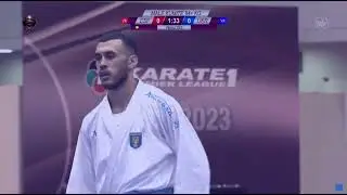 Babacar Seck Sakho vs Ryzvan Talibov | Final Male Kumite +84Kg | Fukuoka 2023