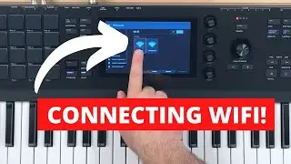 Akai MPC Key 61 Quick Tip - Connecting the WiFi