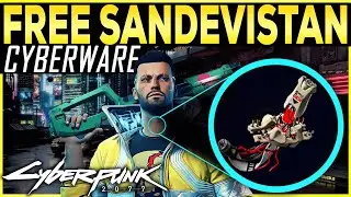 Cyberpunk 2077 FREE Sandevistan Cyberware Location - David Matinez Build - Patch 1.6