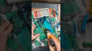 Энкаустика.Рисуй УТЮГОМ и мелками.