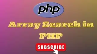 Array Search in php | php coding #php #phptutorials #programminglanguage #webdevelopment