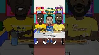Lebron Tries To Play With Steph Curry and Draymond Green In Golden State 😂 #nba #sportsnews