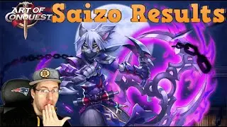 Saizo Results So Far - Good Damage Minimal Gear - Art of Conquest