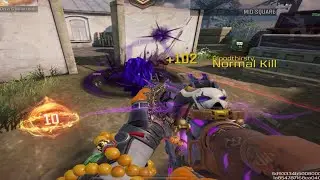 halloween m4 (Legendary M4 Court Jester)(ranked search and destroy)