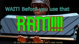 DO THIS BEFORE YOU RUN NEW RAM IN YOUR COMPUTER!!! | PNY XLR8 Ram CORRUPTED my computer!