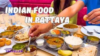 Индийская кухня в центре Паттайи, Таиланд