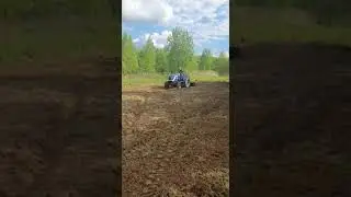 Foton lovol 244 generation 3 пашет фрезой 1,40м.