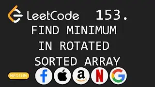 Find Minimum in Rotated Sorted Array - Leetcode 153 - Python