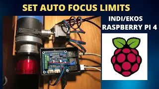 How To Set Indi/Ekos focus limits for an Auto Focuser - Showing My DIY Focuser as an example